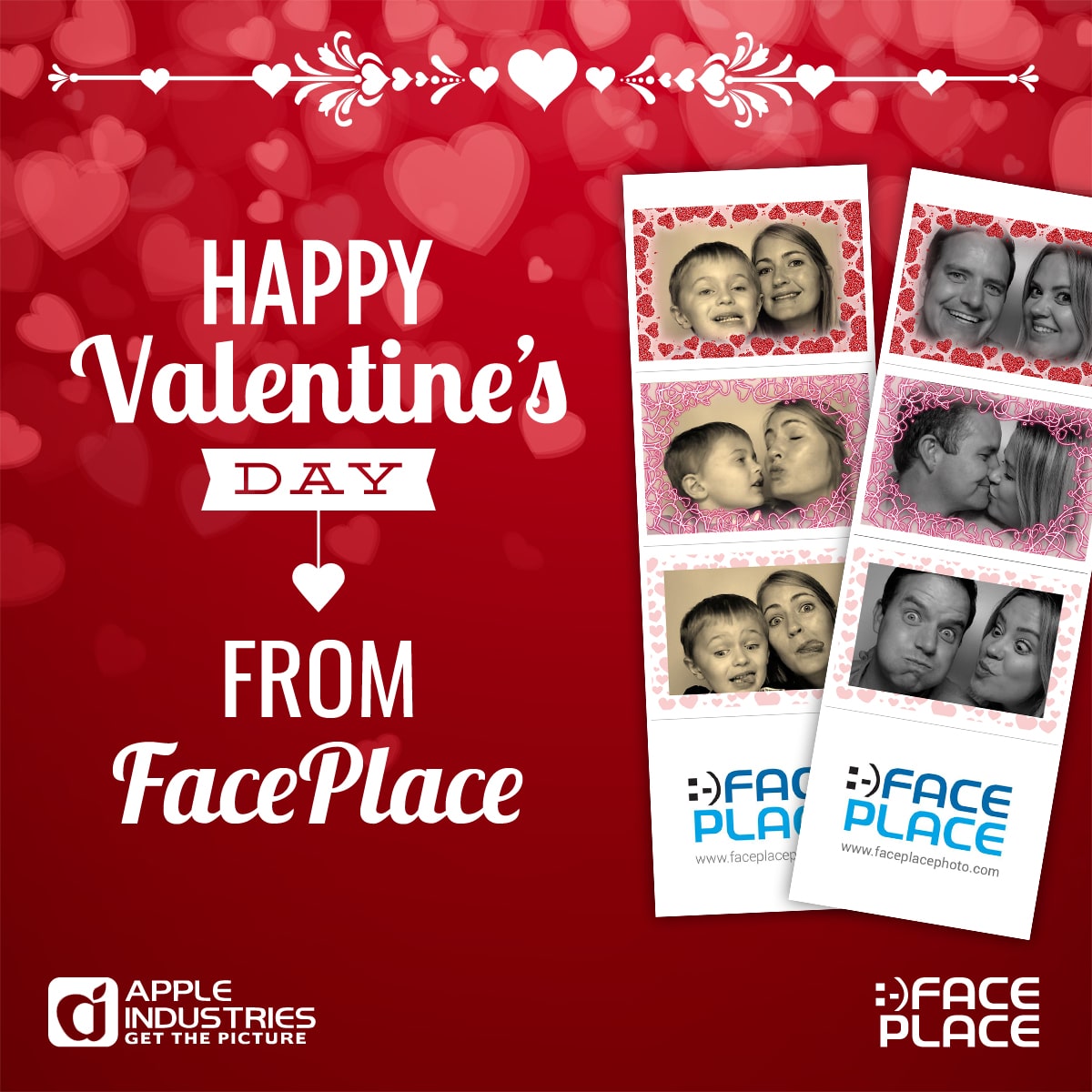 Face Place Photo Booth Operators Look Forward To Valentine's Day Sales